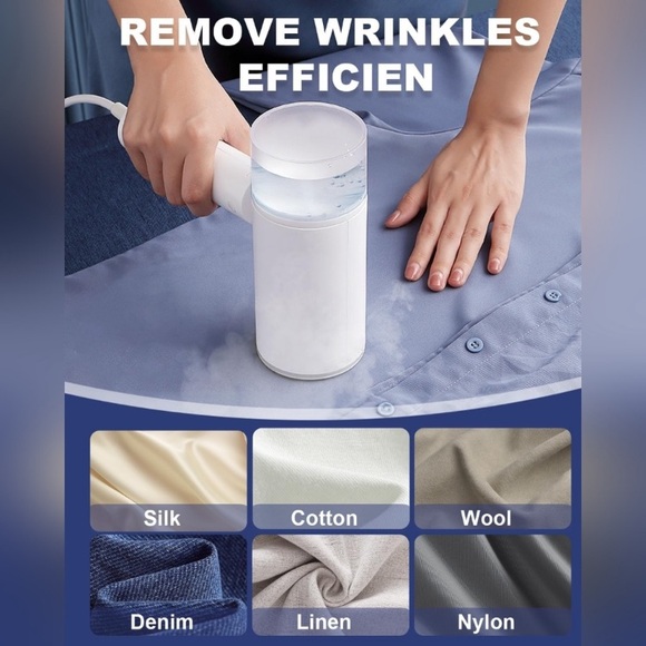 Garstor Portable Handheld Steamer for clothes - Picture 4 of 7